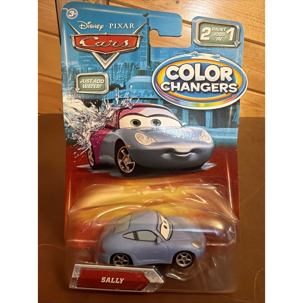 RARE Edition New on Card Disney Pixar Cars Color Changers SALLY